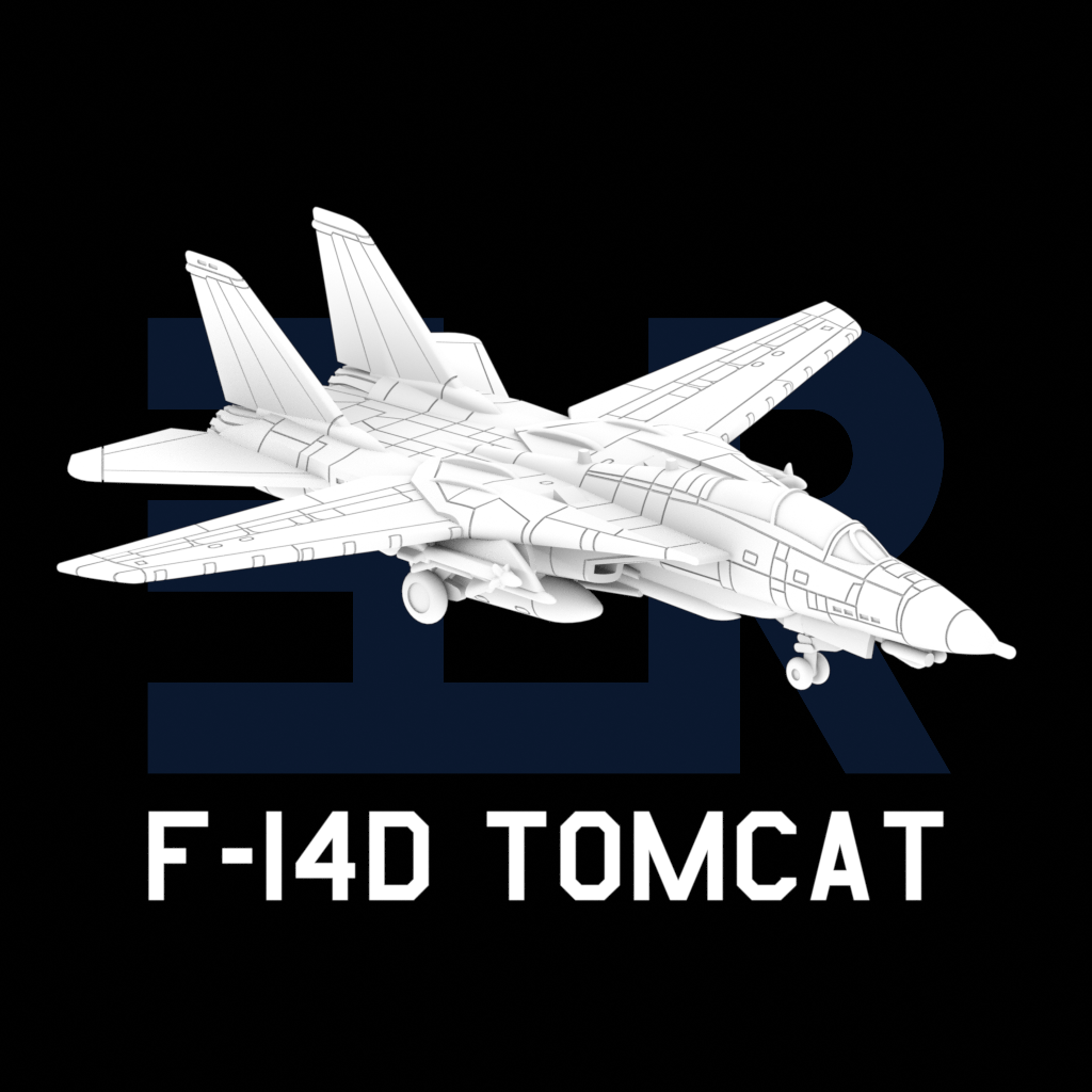 1:285 Scale F-14D Tomcat