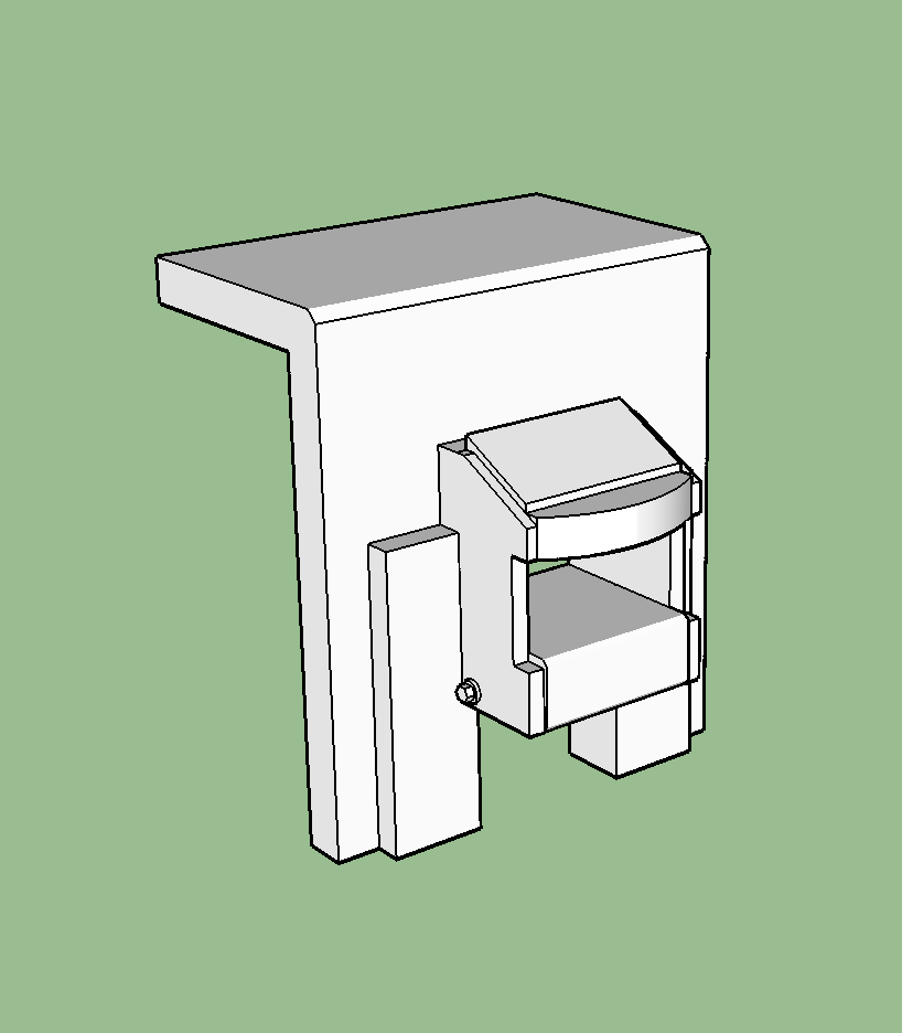 S Scale GP-35 and GP-9 Coupler Pocket and Pilot Filler