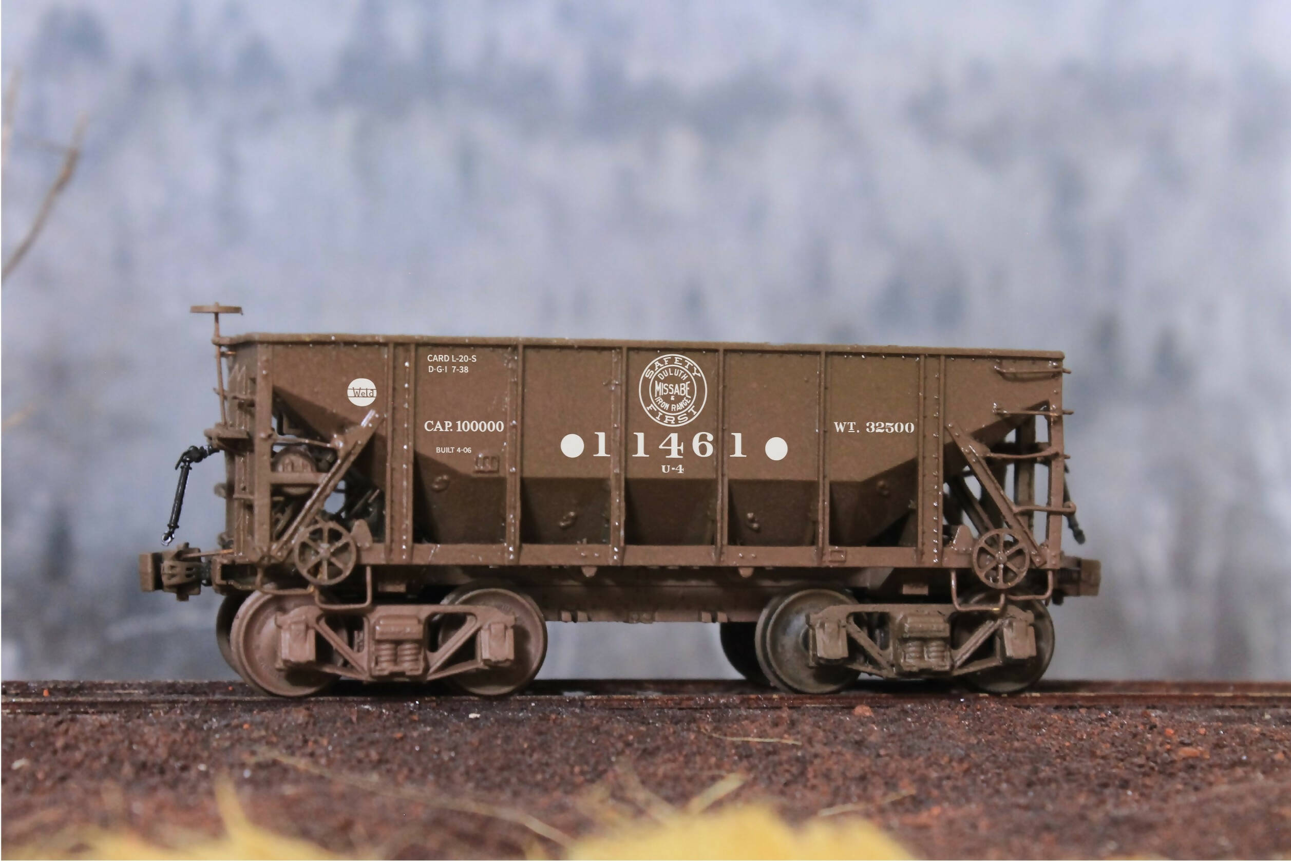 Duluth, Missabe & Iron Range Family U-4/D-4 22' Ore Cars