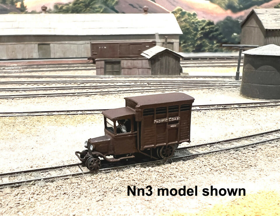 Ford Rail Truck - HOn30