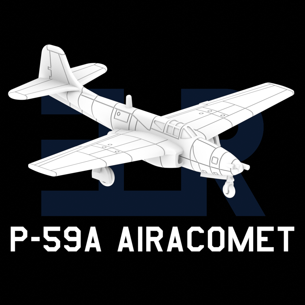 1:285 Scale P-59A Airacomet