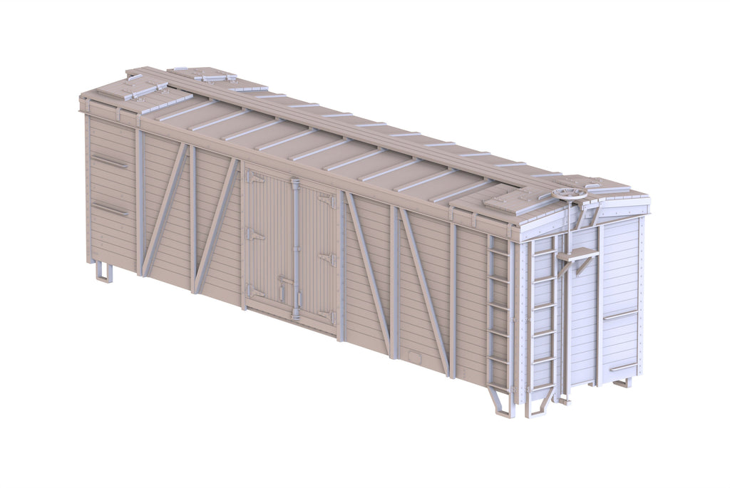 CN Narrow Gauge Refrigerator Car - HO, S