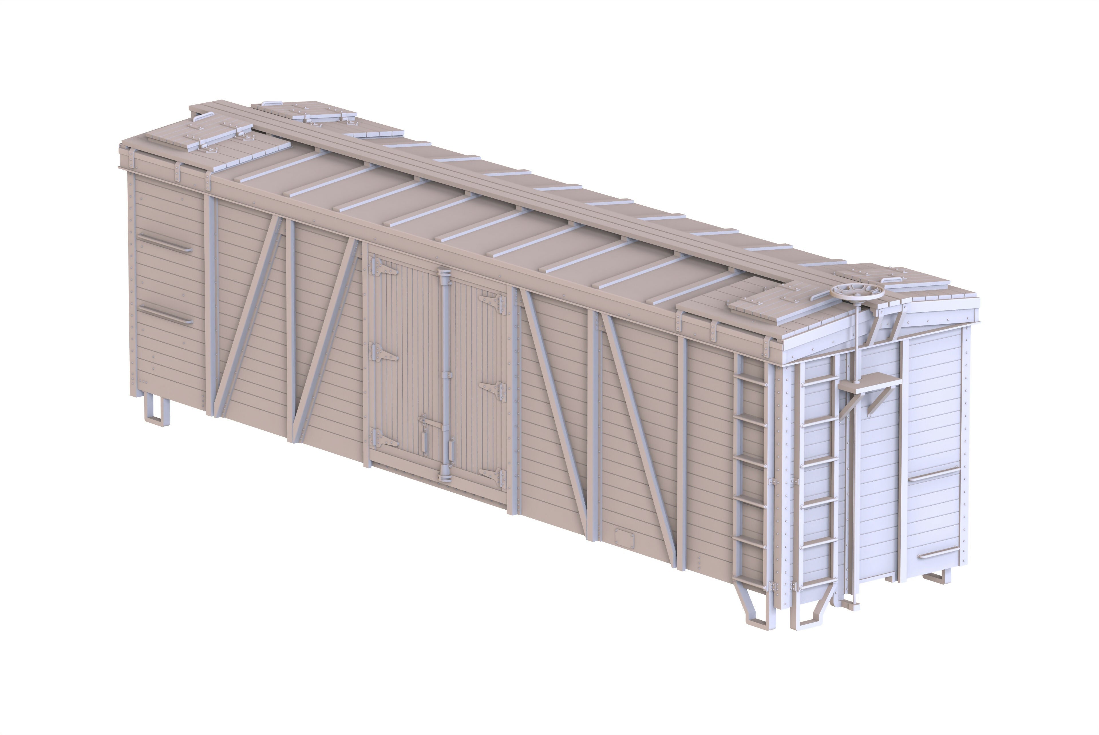 CN Narrow Gauge Refrigerator Car - HO, S