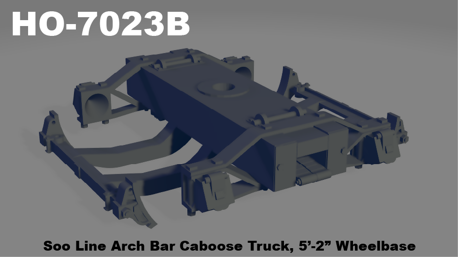 Soo Line Swing Motion Caboose Truck