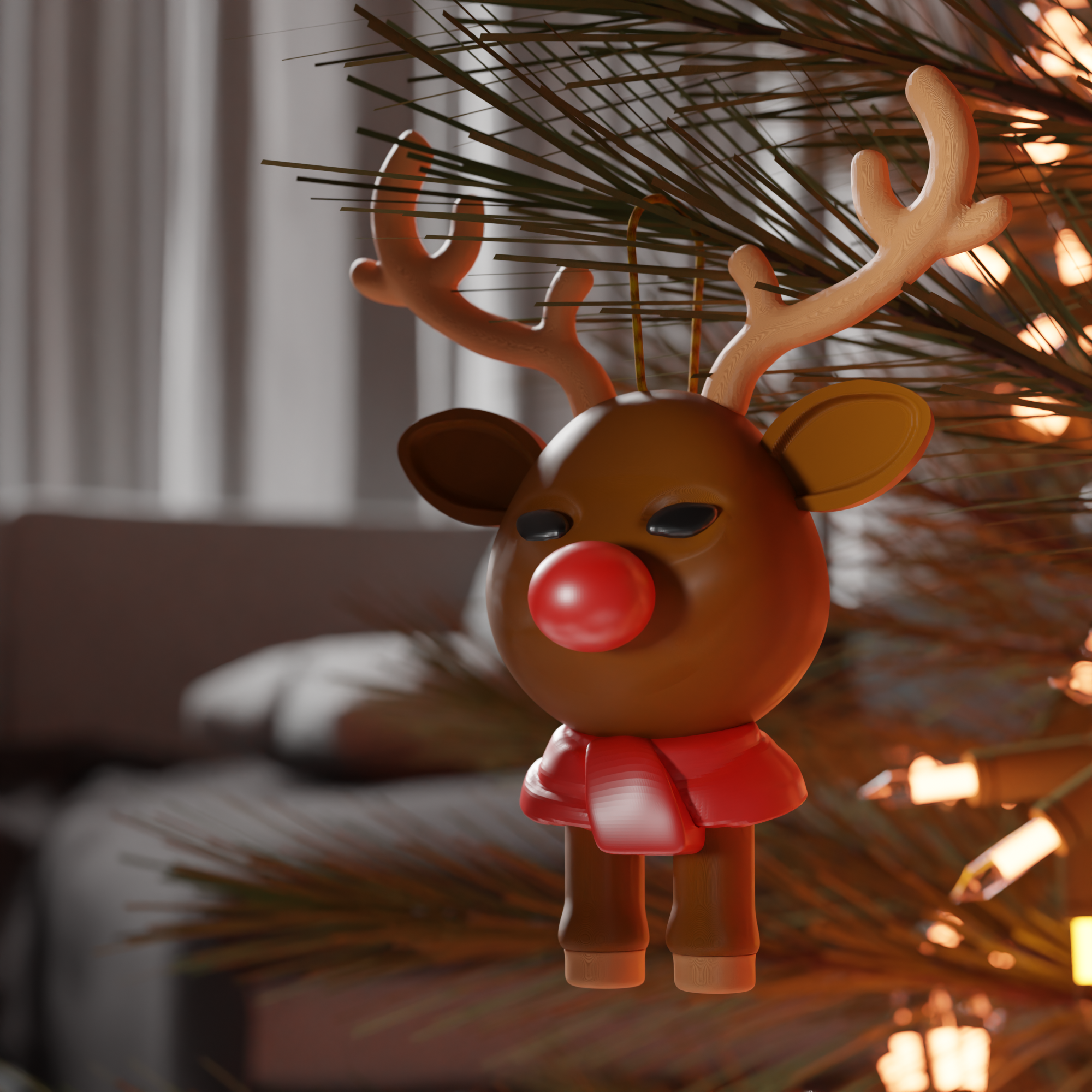 Reindeer ornament
