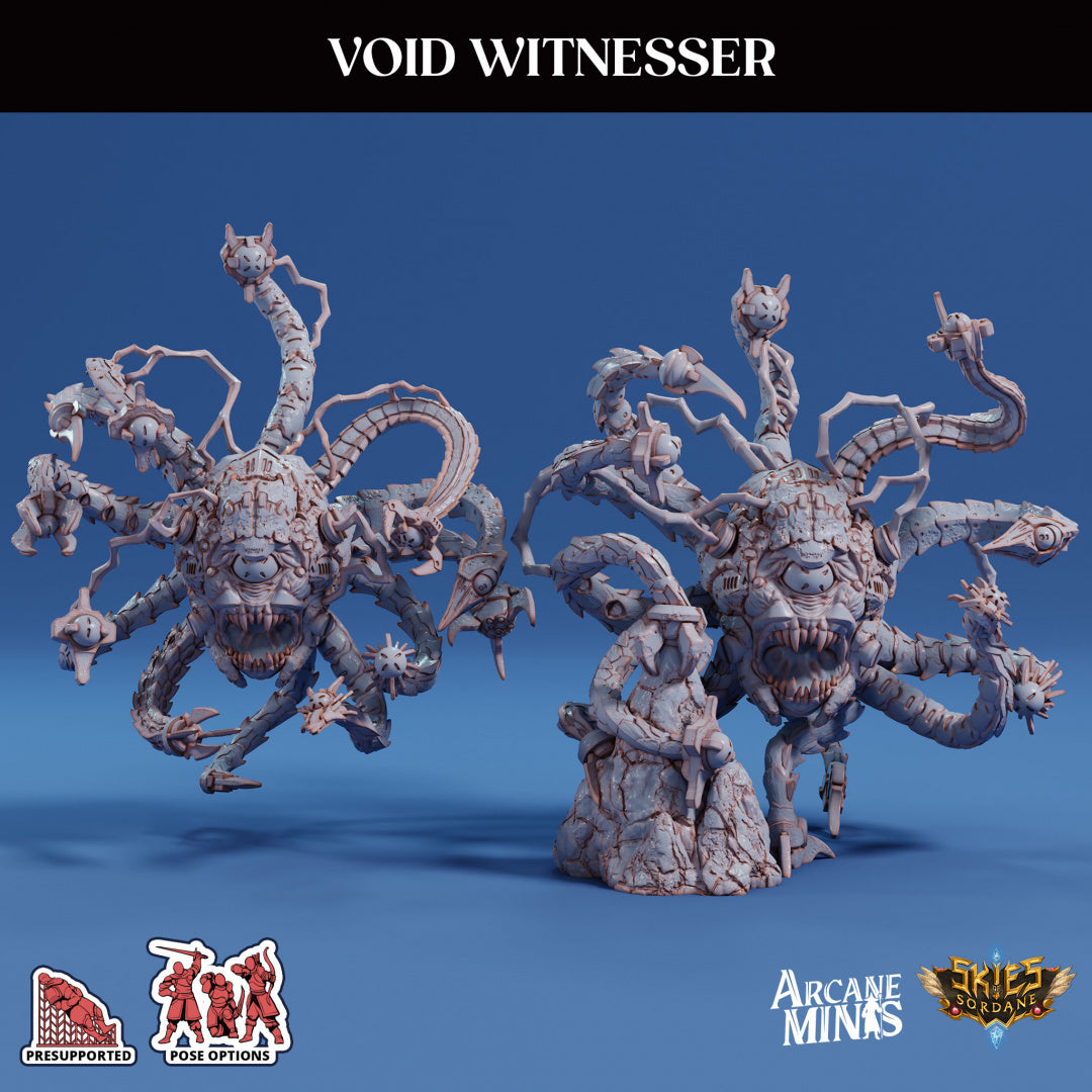 3D Printed Sordane Publishing Echoes of Madness - A Sordane Stories Void Witnesser 28 32mm D&D