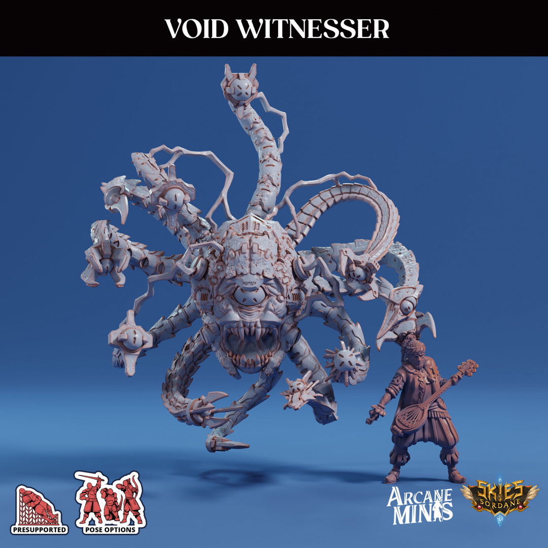 3D Printed Sordane Publishing Echoes of Madness - A Sordane Stories Void Witnesser 28 32mm D&D