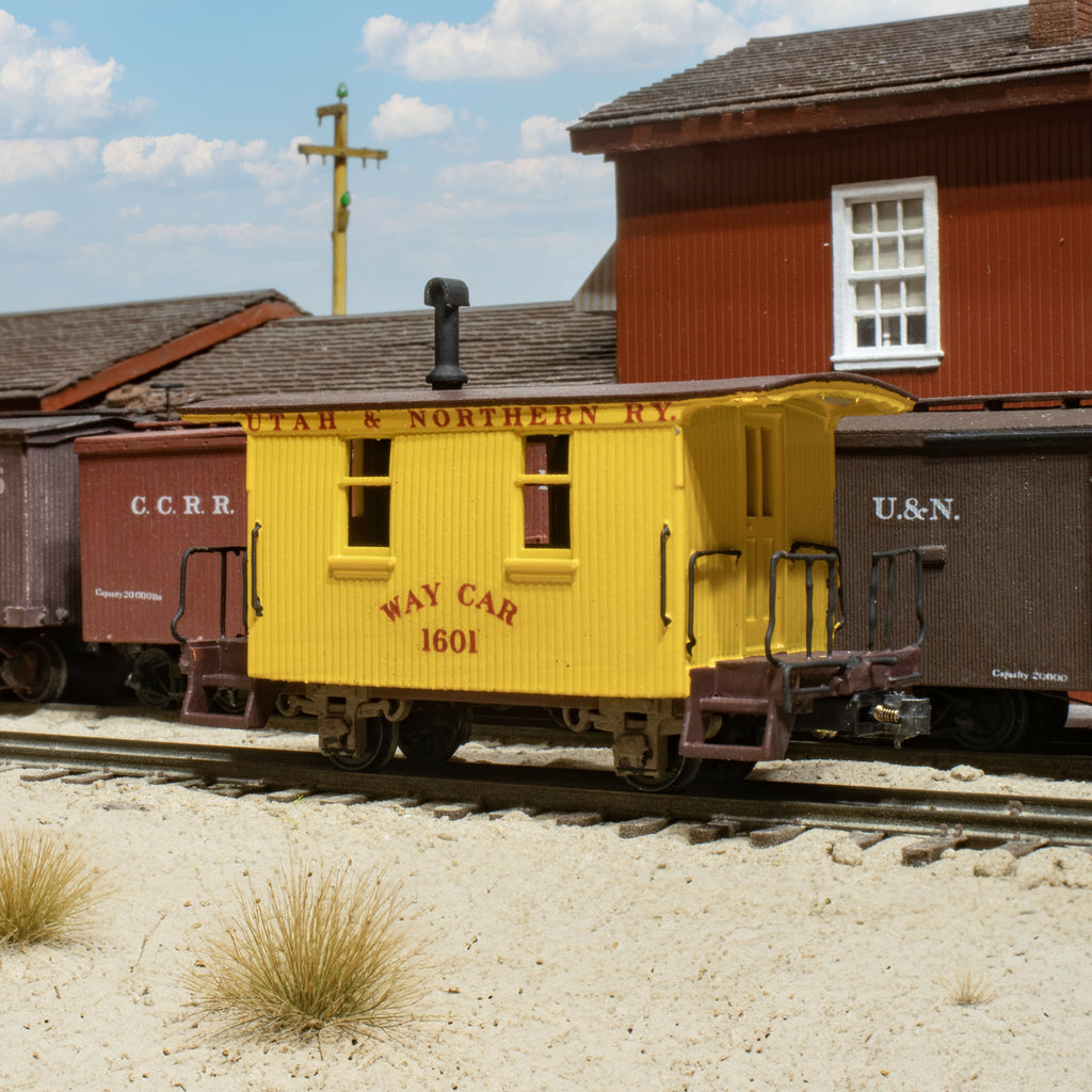GBC-C006 Utah & Northern Narrow Gauge Cabooses Decal Set - HOn3, Sn3, On3