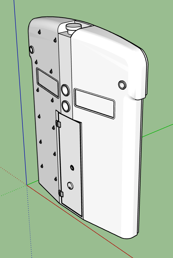 GE Universal Series Long Hood End Section 1:64 Scale