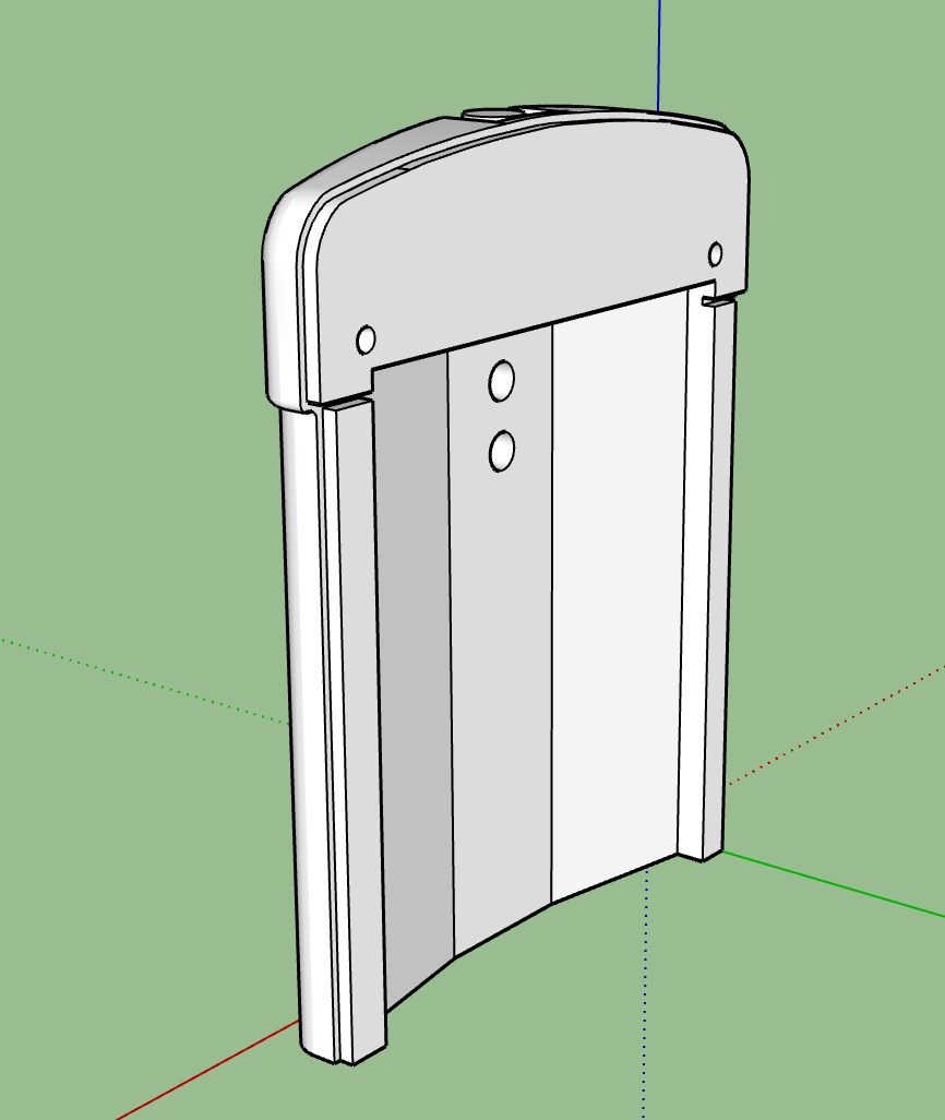 GE Universal Series Long Hood End Section 1:64 Scale