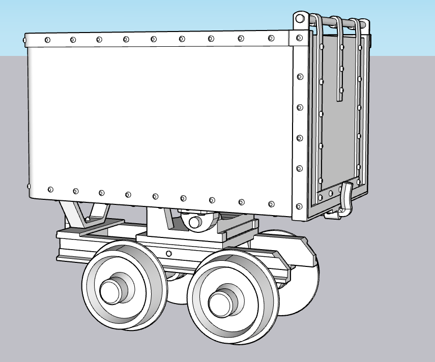 Silver Bros/Ogden Iron Works Standard Ore Car
