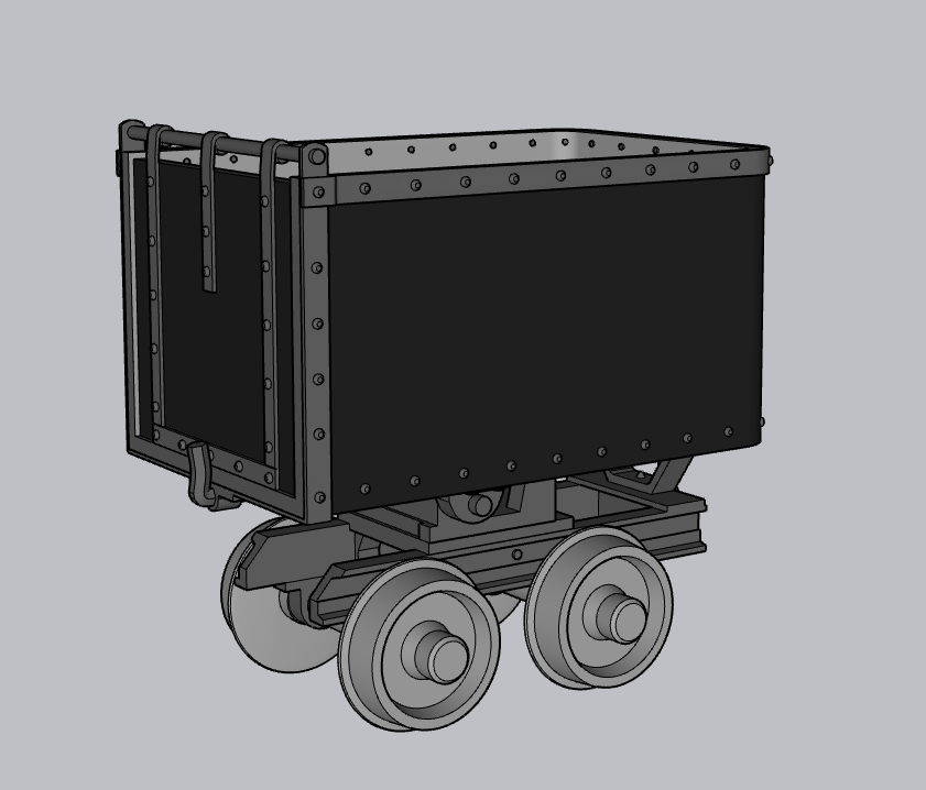 Silver Bros/Ogden Iron Works Standard Ore Car
