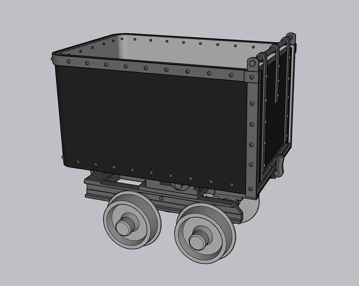 Silver Bros/Ogden Iron Works Standard Ore Car