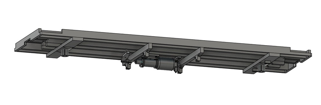 SJP.Cs25F On30 25ft freight car chassis for On3 couplers
