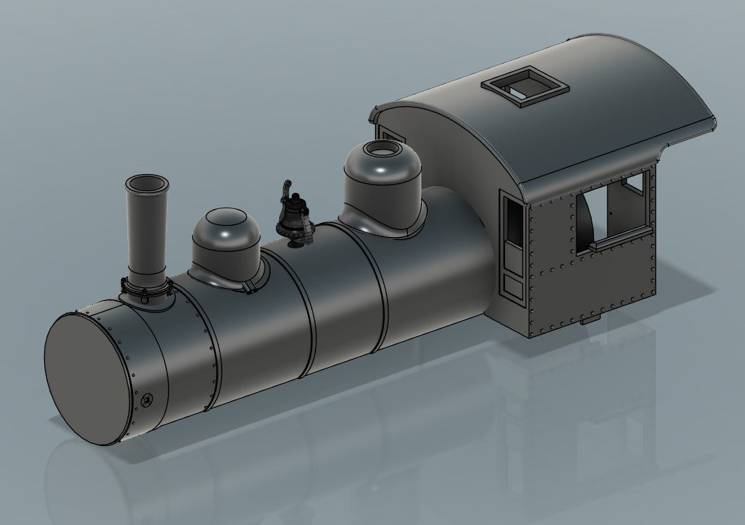 SJP.Ax25 Mogul smokebox step filler