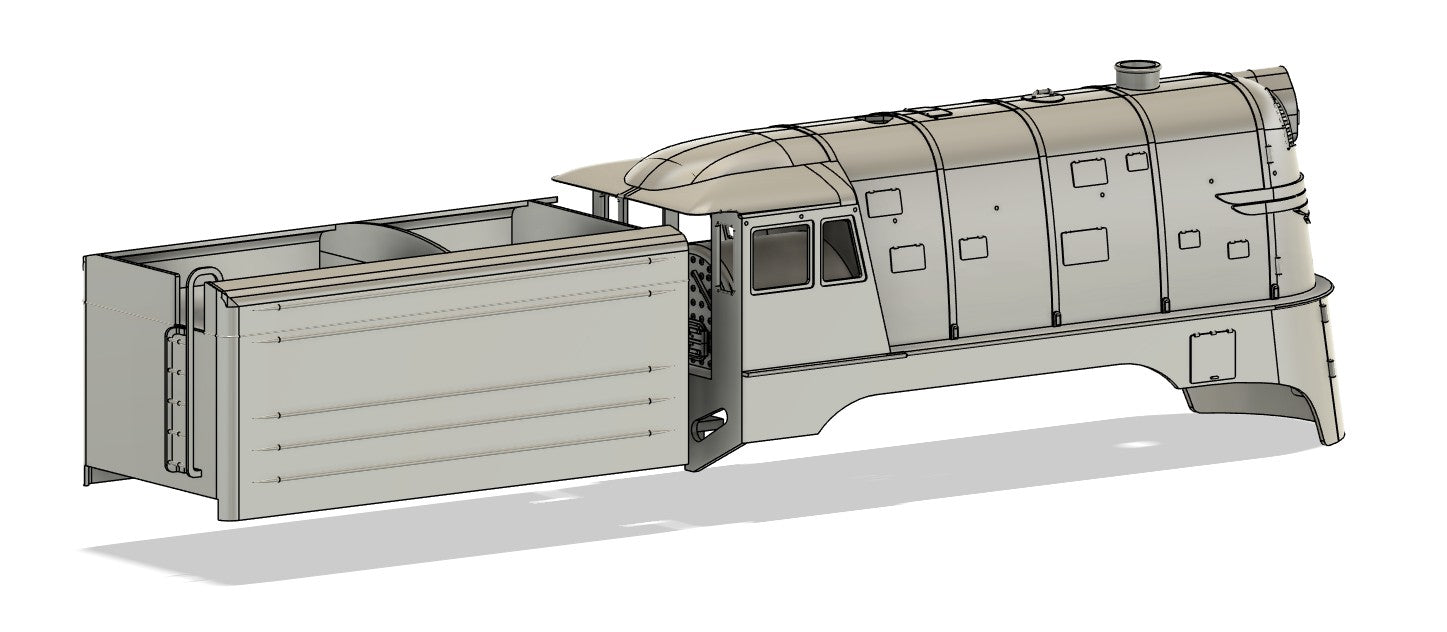 SJP.MW01 Minniwatha On30 streamliner
