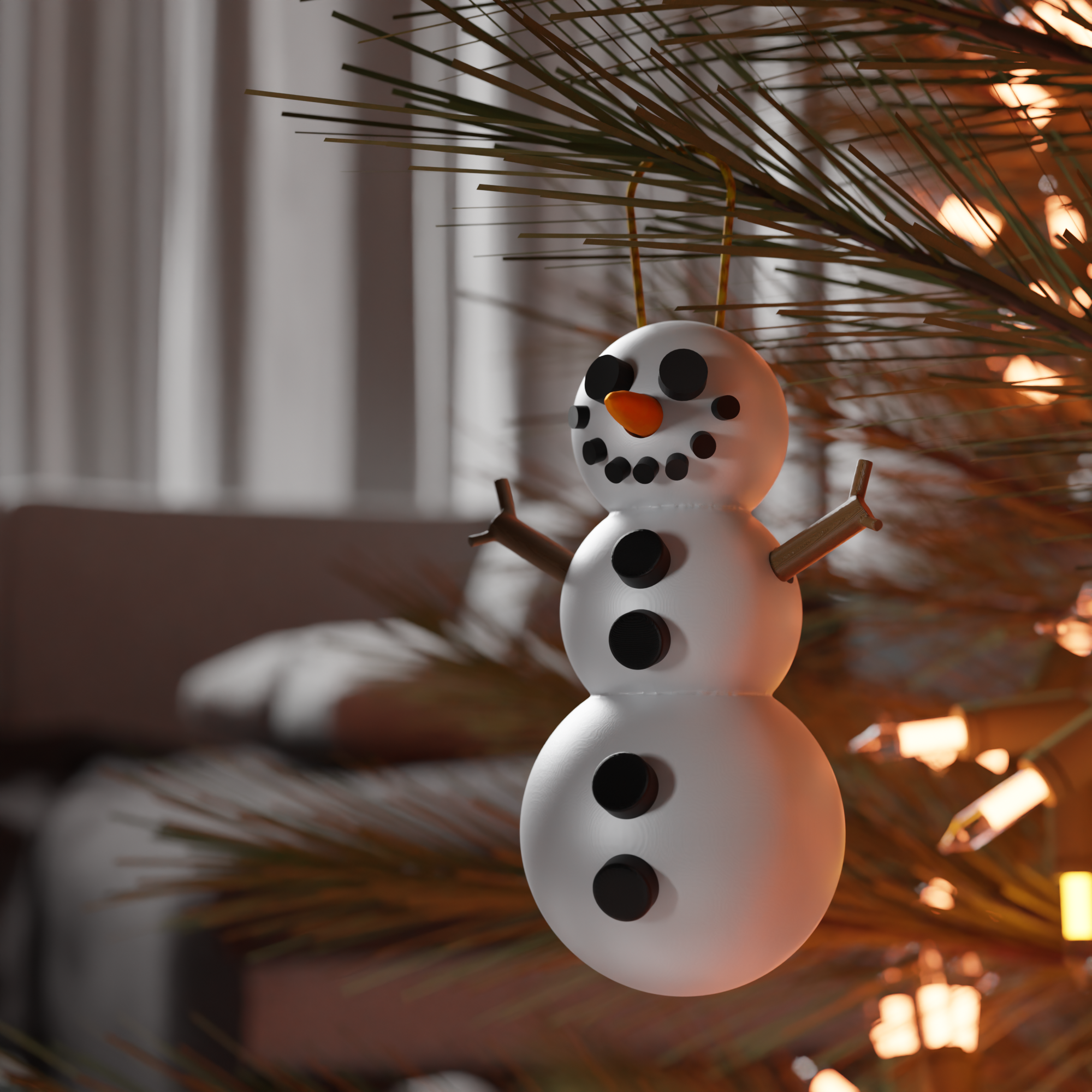 Snowman ornament