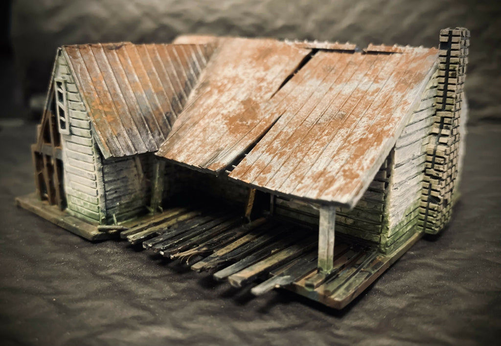 Deserted House at Salt Lick Creek