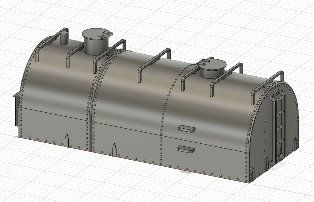 SJP-TN01 2-6-0 Whaleback Tender